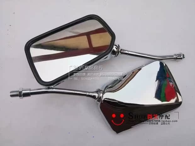 Phụ kiện xe máy Chunlan Leopard CM125 Honda Prince Big Rùa Nữ hoàng Gương chiếu hậu Gương phản chiếu Gương chiếu hậu - Xe máy lại gương kính yaz crg