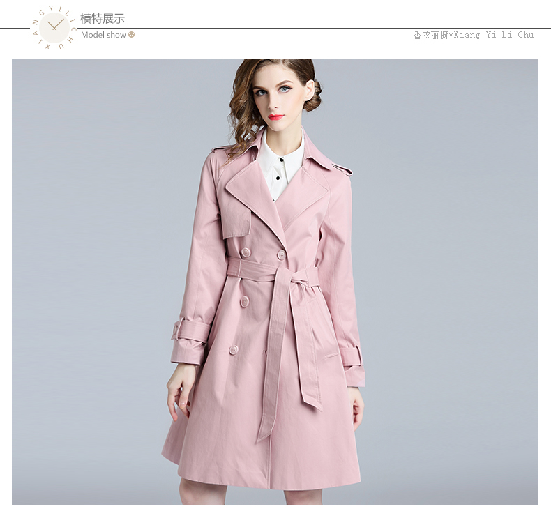 Trench pour femme      en Coton en Polyester - Ref 3225687 Image 14