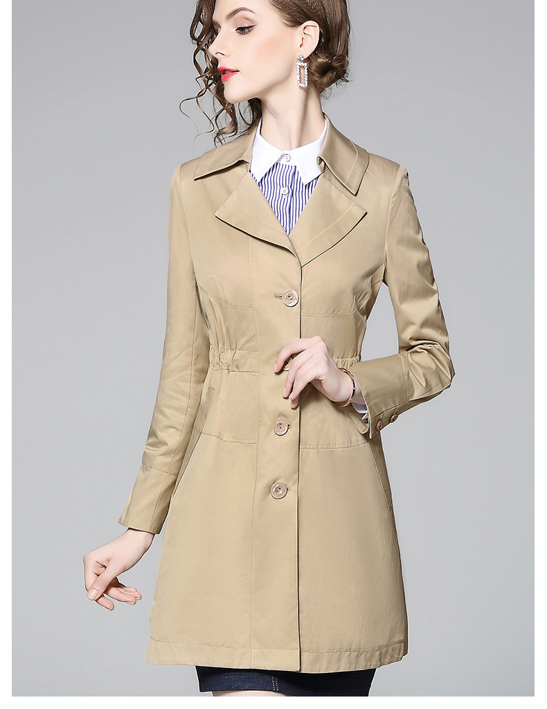 Trench pour femme      en Coton - Ref 3228254 Image 16