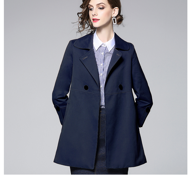 Trench pour femme      en Coton - Ref 3226354 Image 15