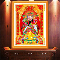 2022 New Diamond Painting Full Drilling Living Room Chaetheon God Stick With Drilling Cross Embroidered Vertical Version Small Pieces Handmade Simple Brick Stone Painting