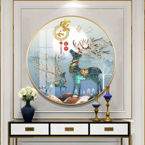 2022 new diamond painting full drill living-room round points with drilling cross embroidered bedroom with small pieces of brick and stone painting a fortune