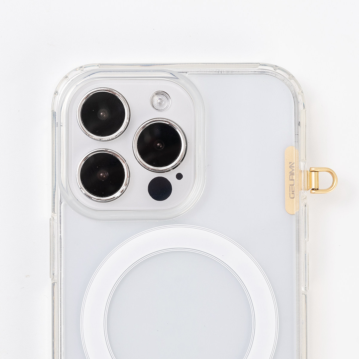 Ultra-Thin 0.2 Mobile Phone Lanyard Clip Mini Metal Stainless Steel Connecting Piece Silent Hole Sturdy Mini Back Pad