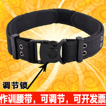 Tactical belt outdoor American S canvas outer belt special forces tooling armed military training security training Belt