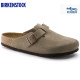 ເກີບແຕະ BIRKENSTOCK ຂອງແທ້ Birkenstock toe cork slippers ເຍຍລະມັນນໍາເຂົ້າ suede soft slippers Boston