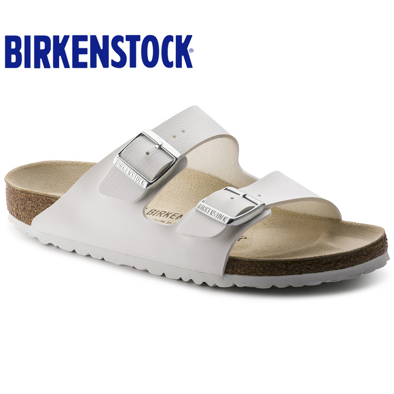 Genuine Birkenstock Shoes Imported from Germany, Birkenstock Artificial Leather, Two Straps, Double Buckles, Arizona, Same Style for Men and Women Genuine Birkenstock Shoes Imported from Germany, Birkenstock Artificial Leather, Two Straps, Double Buckles, Arizona, Same Style for Men and Women