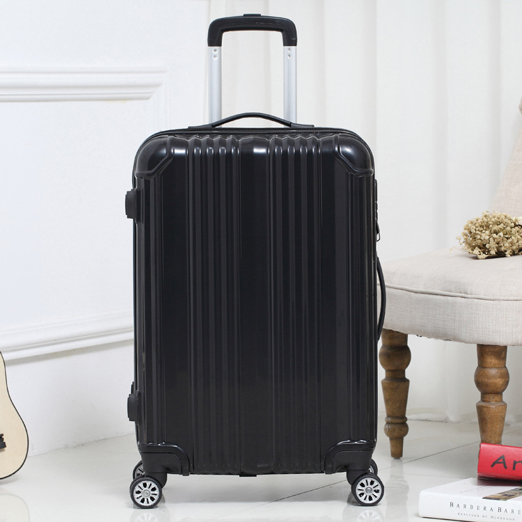 Gương phổ quát bánh xe đẩy trường hợp hành lý lên máy bay hành lý hộp nam và nữ hộp cứng thủy sinh 20 inch 24 inch vali cao cấp