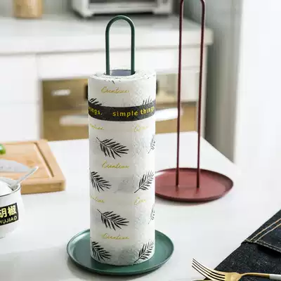 ahde Nordic kitchen paper towel punch-free vertical dining table roll toilet paper creative oil-absorbing paper with simple
