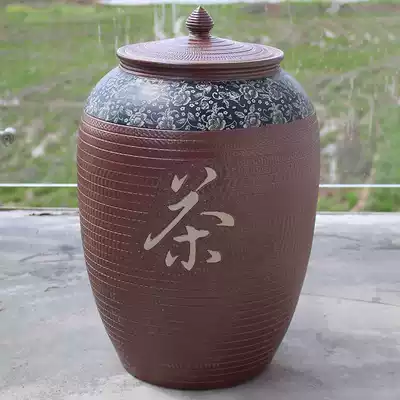 Jingdezhen ceramic household 20 kg 50 kg oil storage water sauce wine rice cylinder altar bucket pickled vegetable meat cylinder insect tide special offer