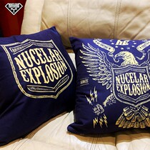 NE Nuclear Detonation Joker US Eagle Bed Short Plusty Living Room Sofa Pillow-Up Car Cushion with Pillow-Cell