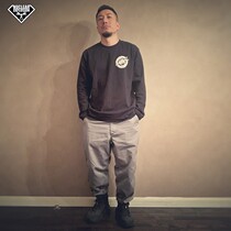 OGMC Piston Life Locomotive Fashion Skull plus black round-collar long sleeve bottom cotton retro T-shirt