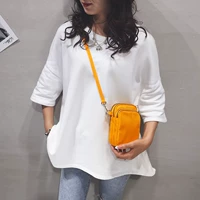 Сумка для телефона, портативный кошелек, мобильный телефон, тканевый мешок, маленькая небольшая сумка, в корейском стиле