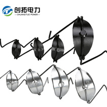 Cable hook Steel wire overhead hook Plastic bracket Aluminum bracket hook Metal hook Injection molded one-piece hook Optical cable hook