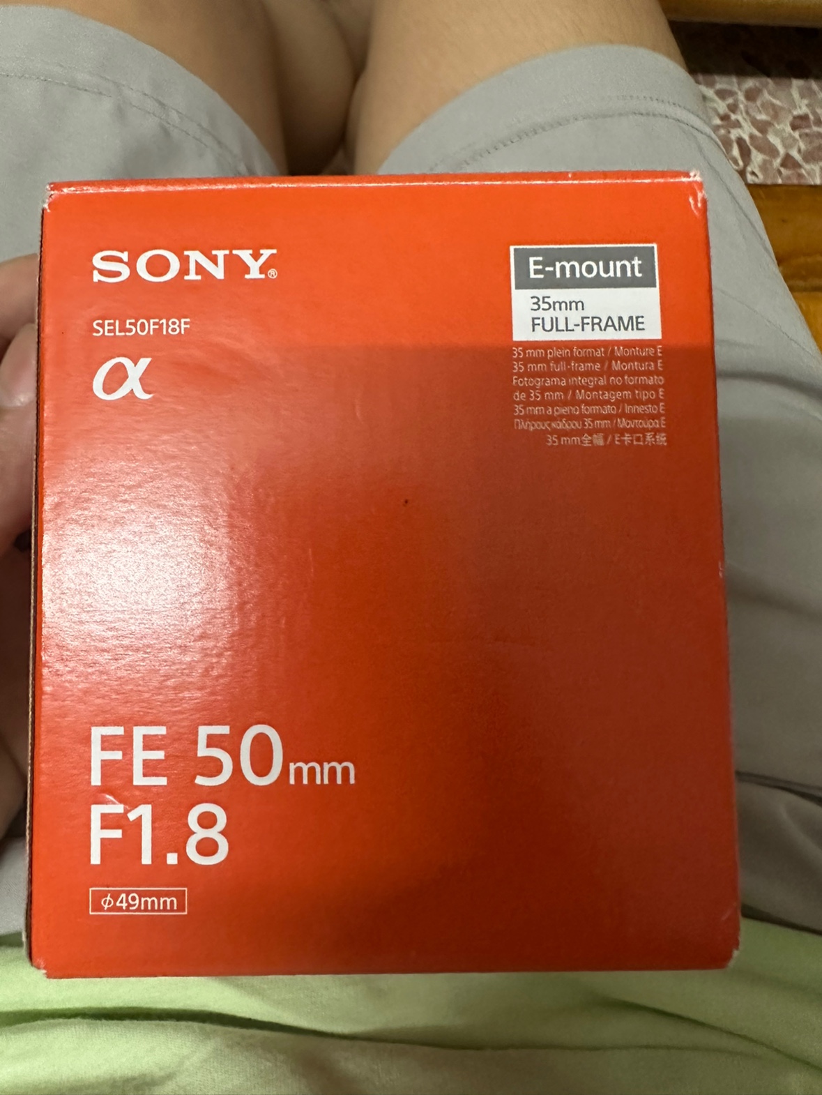 Sony Sony sel 50F18F lens brand new-Taobao