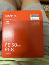 Sony SONY sel 50F18F lens brand new