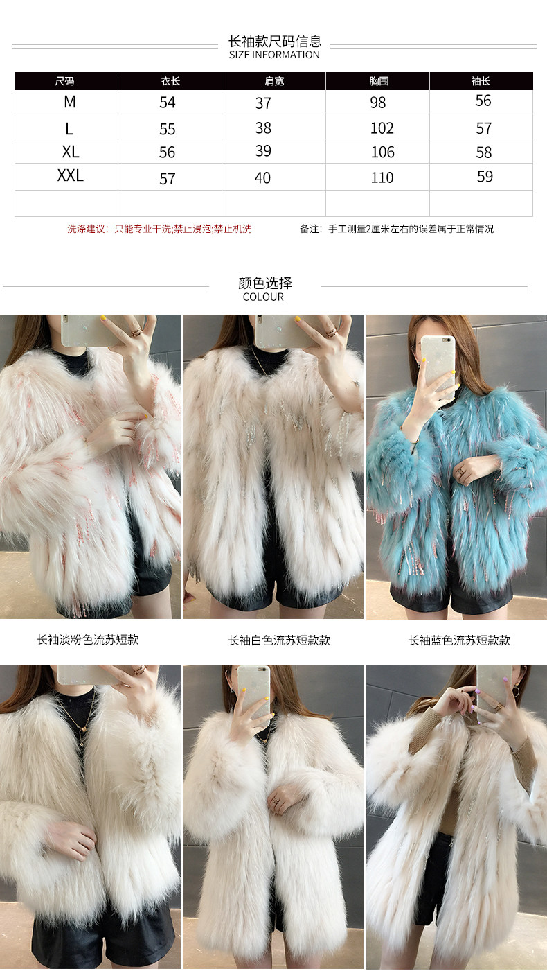 Manteau de fourrure femme - Ref 3173783 Image 9