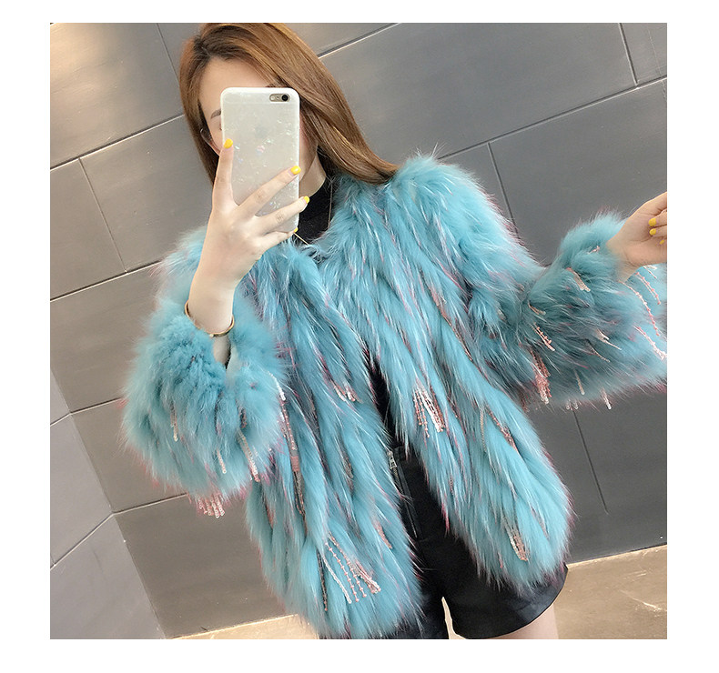 Manteau de fourrure femme - Ref 3173783 Image 40