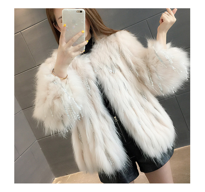 Manteau de fourrure femme - Ref 3173783 Image 29