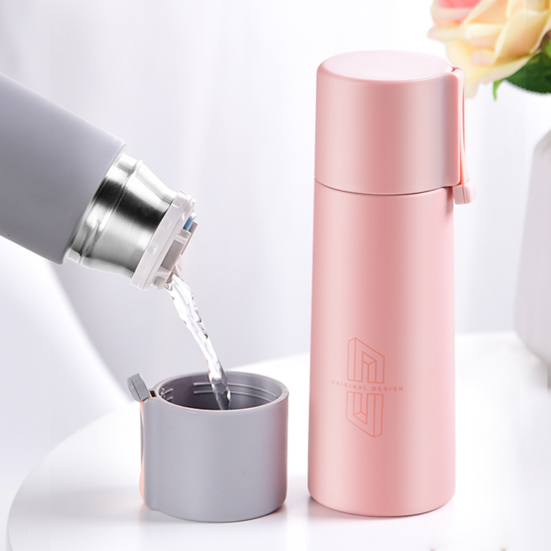 (Clearance)Creative thermos men's and women's 304 stainless steel portable water cup Business teacup large capacity