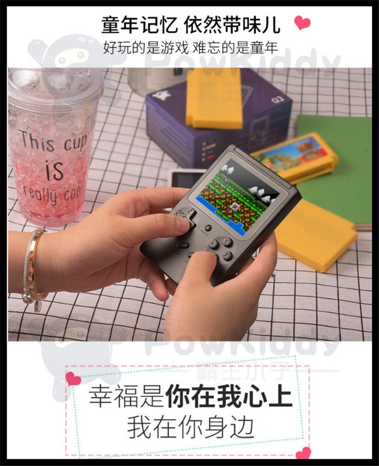 Overlord kid mini FC hoài cổ máy chơi game Tetris trẻ em cầm tay cổ điển PSP cầm tay trò chơi cầm tay - Bảng điều khiển trò chơi di động bộ điều khiển chơi game