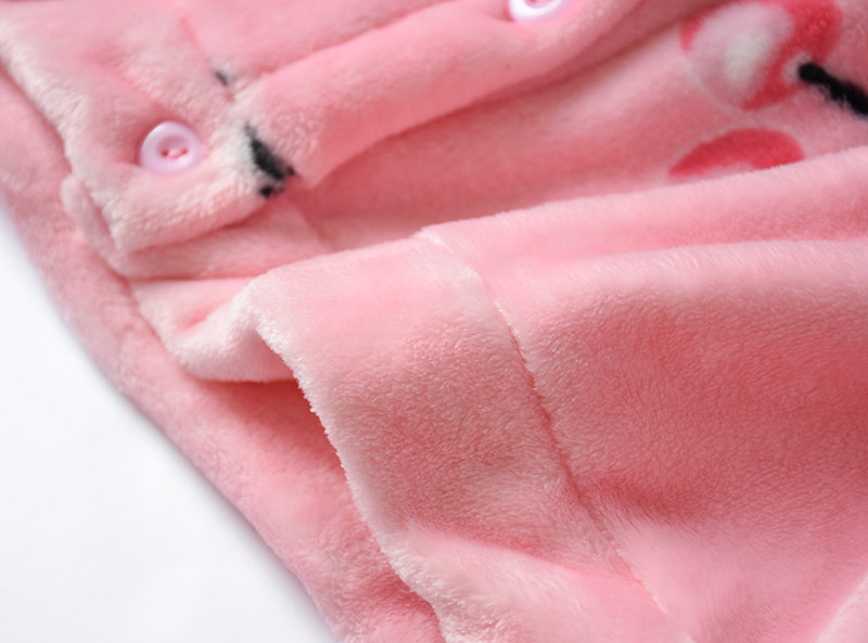 Mùa thu và mùa đông flannel ngọn đồ ngủ của phụ nữ dày ấm san hô lông cừu kích thước lớn dịch vụ nhà áo khoác đơn bộ thu đông đẹp cho nữ