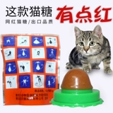 Кошачья сеть красной кошки сахарная облизы