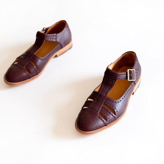 /男鞋/ 真皮底 多色可选 sandal 植鞣皮亲肤内衬 莫克式复古凉鞋