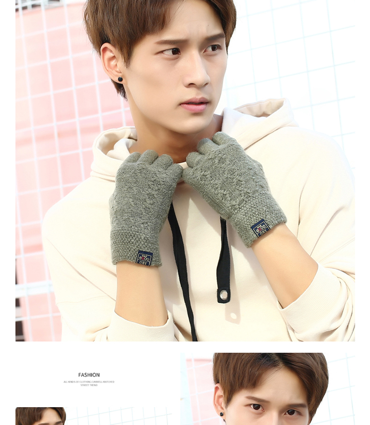 Gants pour homme en de laine - Ref 2781525 Image 54