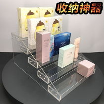Large capacity desktop cosmetics Shelf shelf Net Red perfume storage rack finishing Multi-Layer Display rack transparent