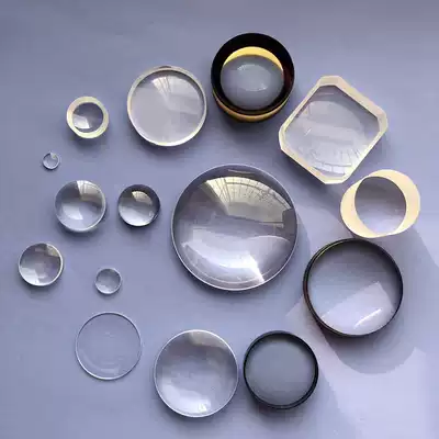 Convex lens processing optical glass condensing lens imaging large experimental equipment concave lens students