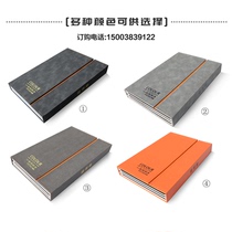 Wooden door plate color card album ready-made acrylic cabinet wardrobe home sample album customized material display album