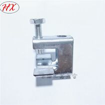 Iron Tiger tooth cast iron Tiger tooth square Tiger tooth tube card c steel fittings screw hanging card small and medium size