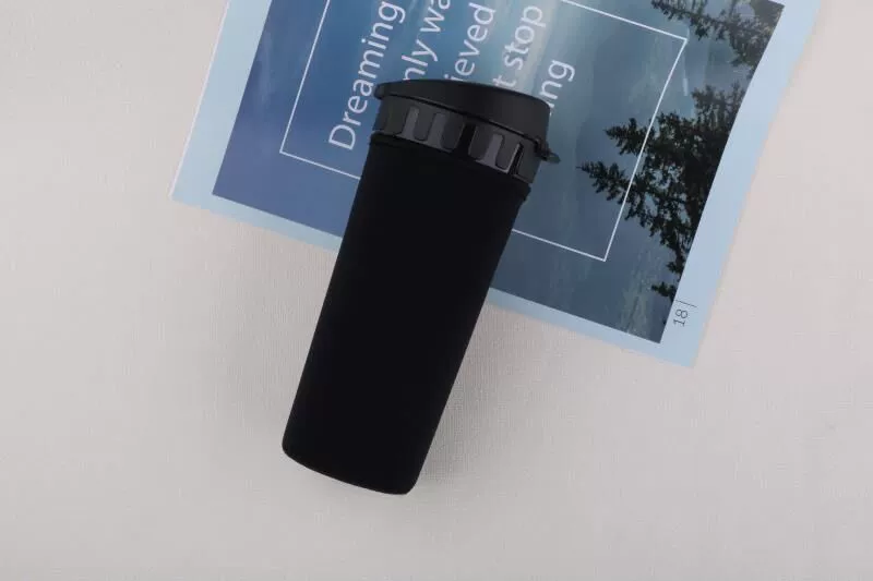 Dày dễ thương Tupperware 500ML Cup Cup Cup Đặt cách nhiệt Túi nước Cup Túi chống rơi Ấm - Tách