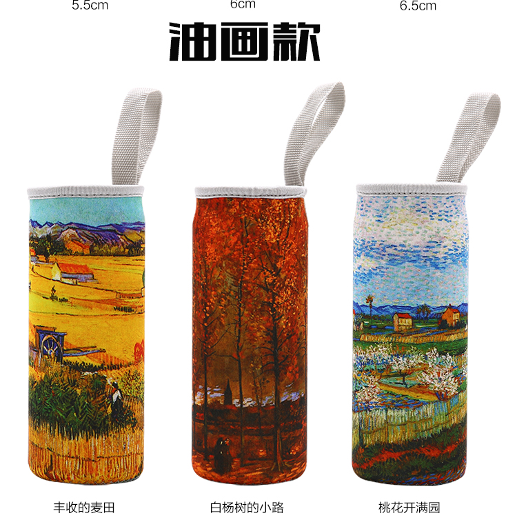 Bộ ly Magic dieter cách nhiệt chung cách nhiệt chống vỡ ly cách ly nắp cốc cốc nước cốc 300-500ml - Tách cốc nước lọc