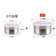 hộp cơm điện 2 tầng mocato m601 Hộp cơm bằng thép không gỉ 304 tròn lớn giữ hộp tươi bát kín có nắp đựng nước tiểu khi vào bếp đa năng chậu rửa bát ăn liền - Hộp cơm điện sưởi ấm hộp bento giữ nhiệt