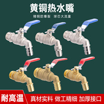 Full copper resistant high temperature warm tap 4 min boiler Quick boiled water nozzle 6 Sub-discharge valve switch outdoor anti-freeze thickened