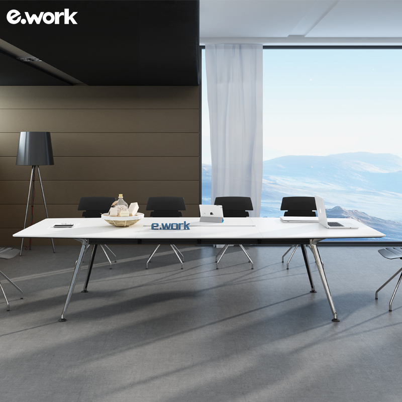 ework simple conference table training long table office furniture simple modern staff office splicing negotiation table