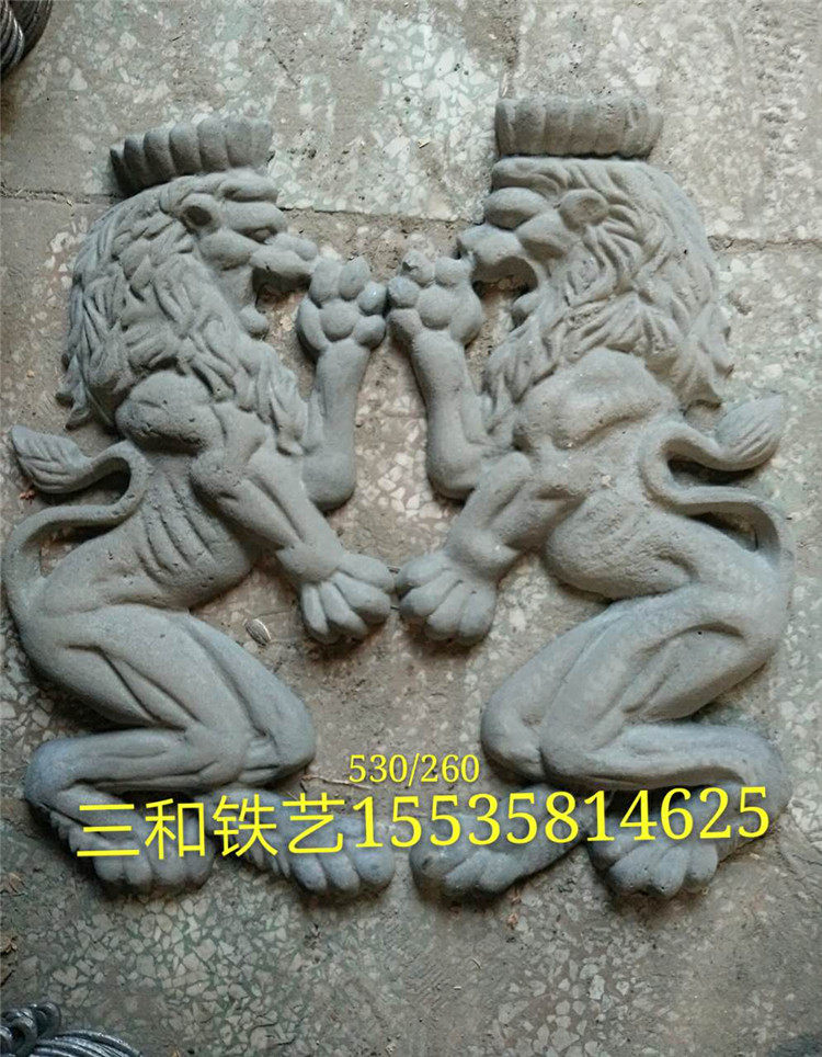 Triple and iron art gate railing accessories cast iron small pieces