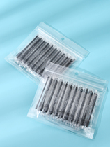 Multi-functional black cotton swab double-headed scrape off blackheads squeeze acne tools clean adult ears dig ears Cotton swab