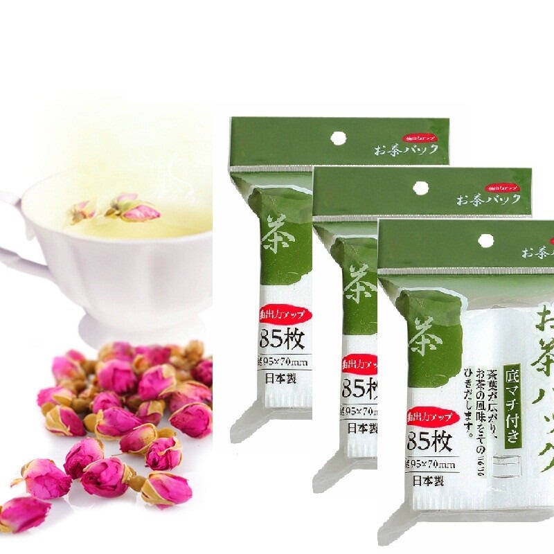 3 Packs of Japanese Imported Tea Bags, Disposable Tea Filter Bags, Scented Tea Bags, Soup and Herbal Medicine Bags 3 Packs of Japanese Imported Tea Bags, Disposable Tea Filter Bags, Scented Tea Bags, Soup and Herbal Medicine Bags