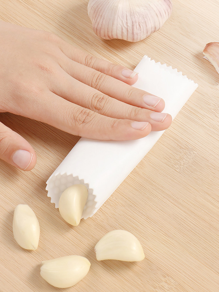 Household silicone garlic peeler kitchen garlic peeler automatic peeler peeling garlic garlic clove peeling artifact