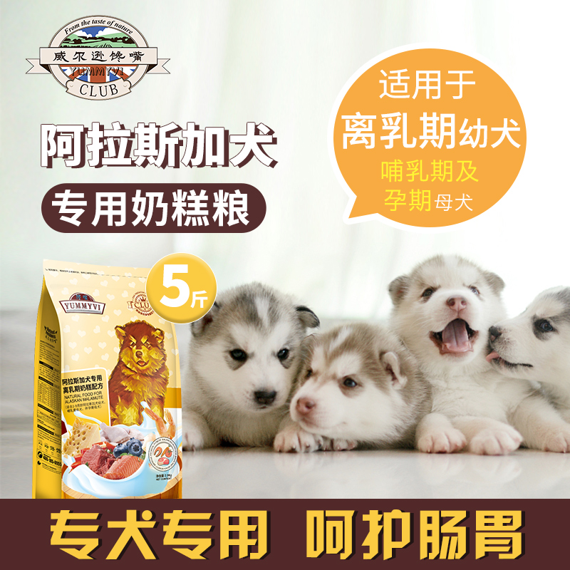 Dog Food Alaska Special Puppy Milk Cake Dog Food Golden Hair Samoye Labrador Puppy Milk Cake