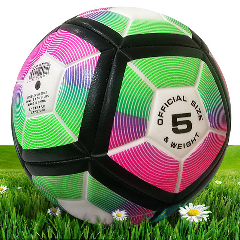 No 3 No 4 No 5 football color machine seam children primary school students Young adults training learning game ball