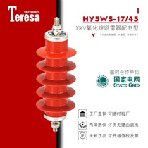 HY5WS-17 50DL outdoor high voltage removable 10kv composite zinc oxide arrester with discharge gap
