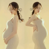 Модный трикотажный реквизит для фотографии для матери и ребенка, по фигуре