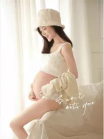 Белая подвеска+белое нижнее белье+белый кардиган рекомендовал 80-140 кот