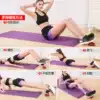 Sit-up assistive device Suction cup type practice roll abs exercise fitness equipment Female athlete with vest line