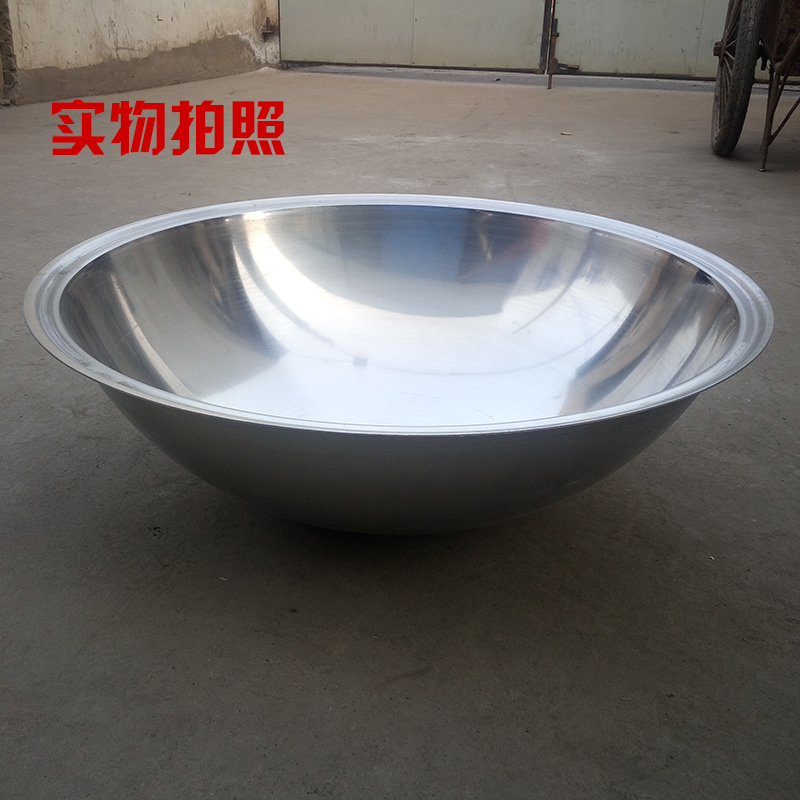 Stainless steel large pot soup pan counter-edge pan Inlet pan cooking pot Cooktop Pan Cooking Meat Pan Rural Large Pan Goat Meat Stockpot