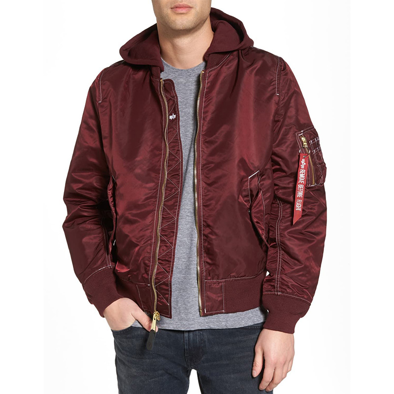 Spot Clearing American ALPHA L-2B NATUS jacket can be removed from a cap flight jacket
