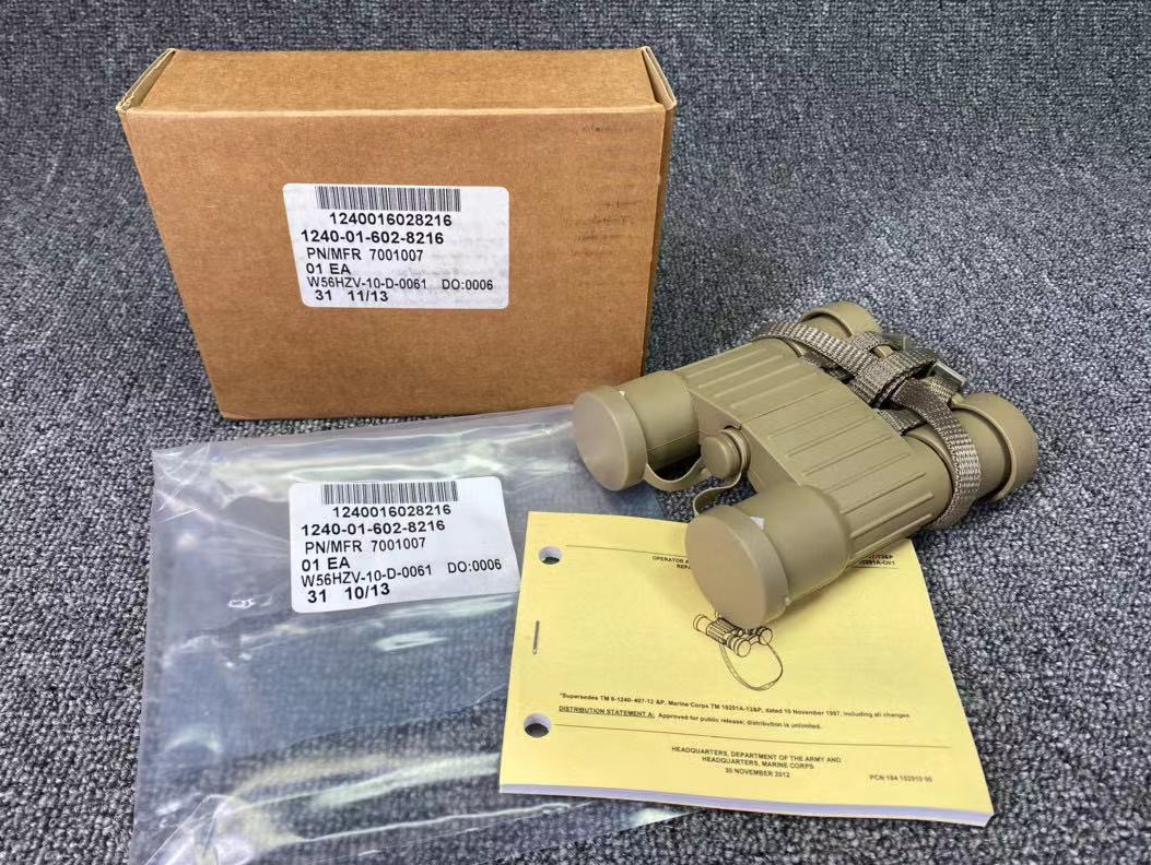 Spot new American-made public hair military version M24 sand-colored telescope original box original nitrogen-filled anti-fall 7X28